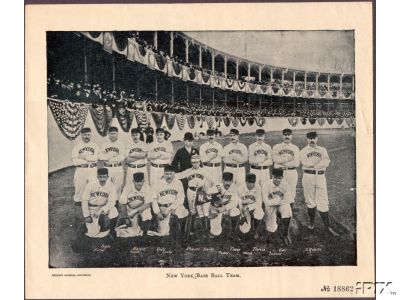 1892 Detroit Journal Premium NY Giants